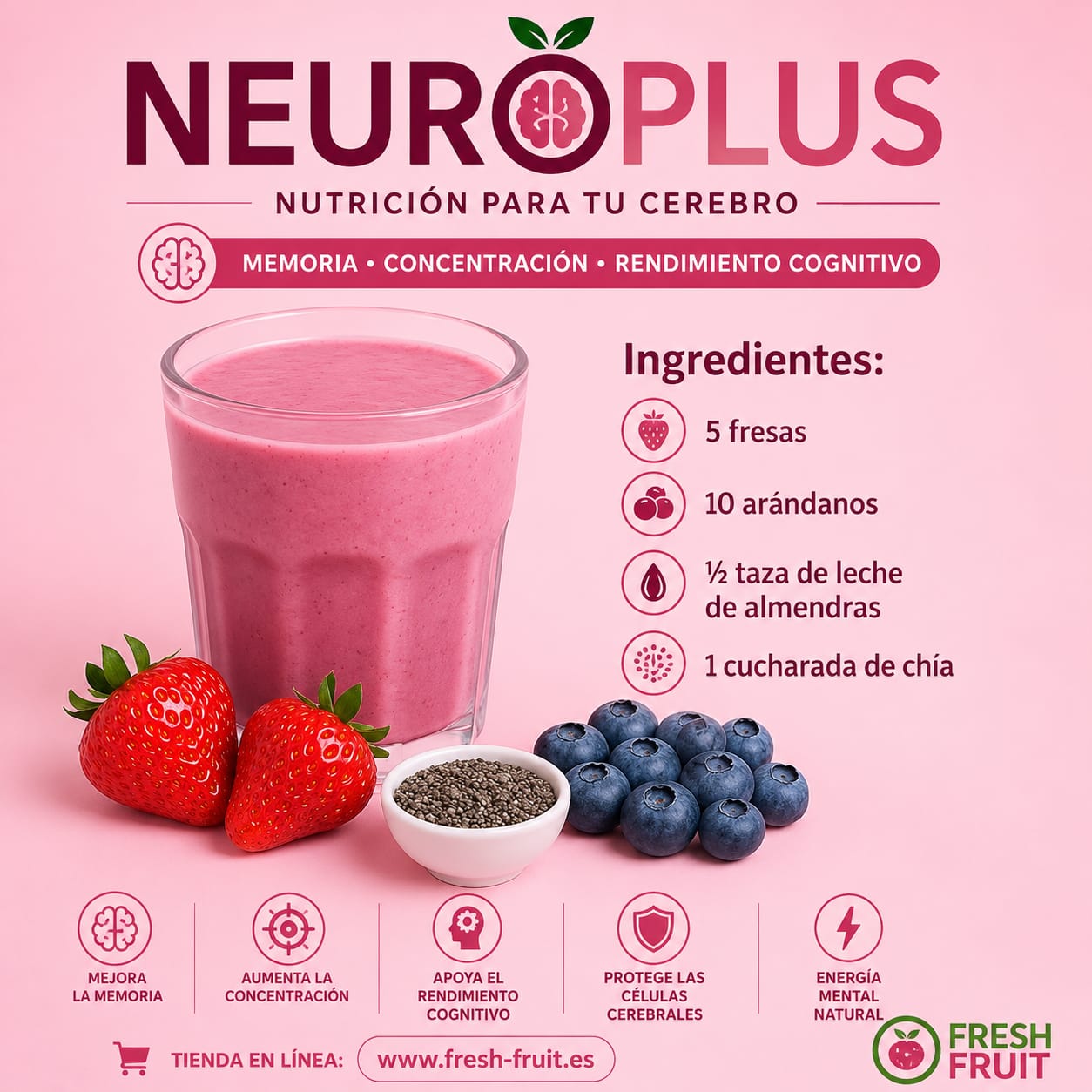 Neuroplus · Concentración y enfoque