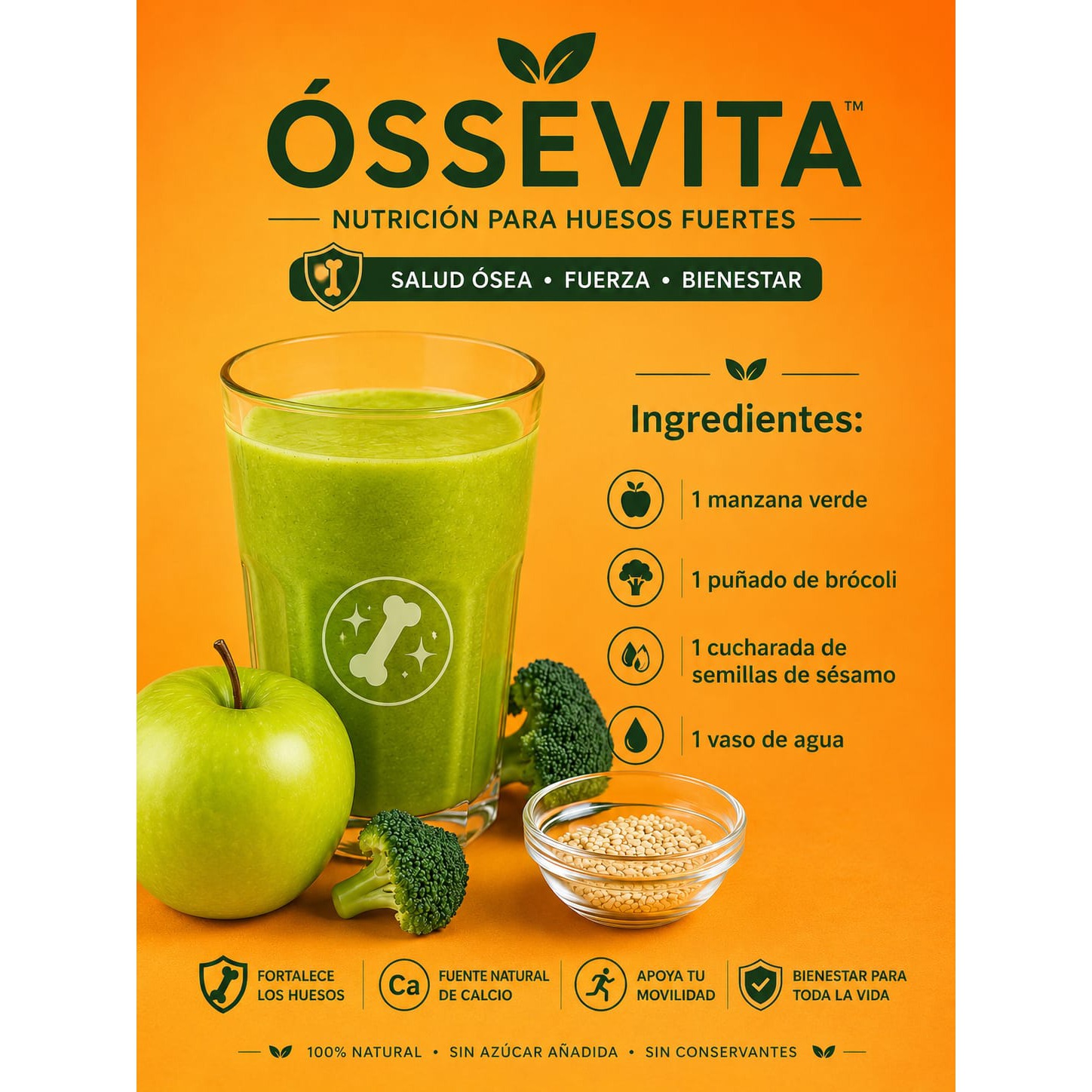 Óssevita · Salud ósea