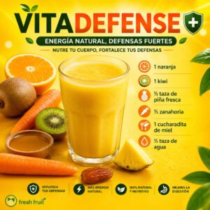 VitaDefense · Refuerzo de las defensas
