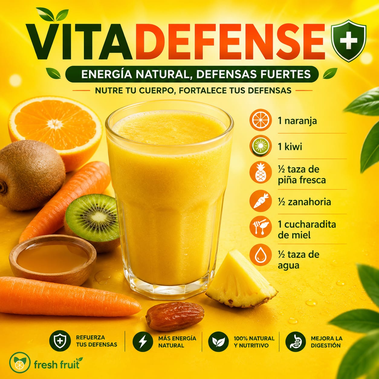 VitaDefense · Refuerzo de las defensas